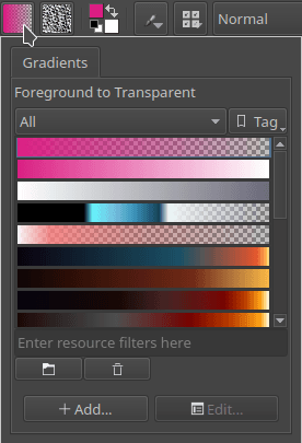 Tạo hiệu ứng Krita gradient background cho bức vẽ của bạn