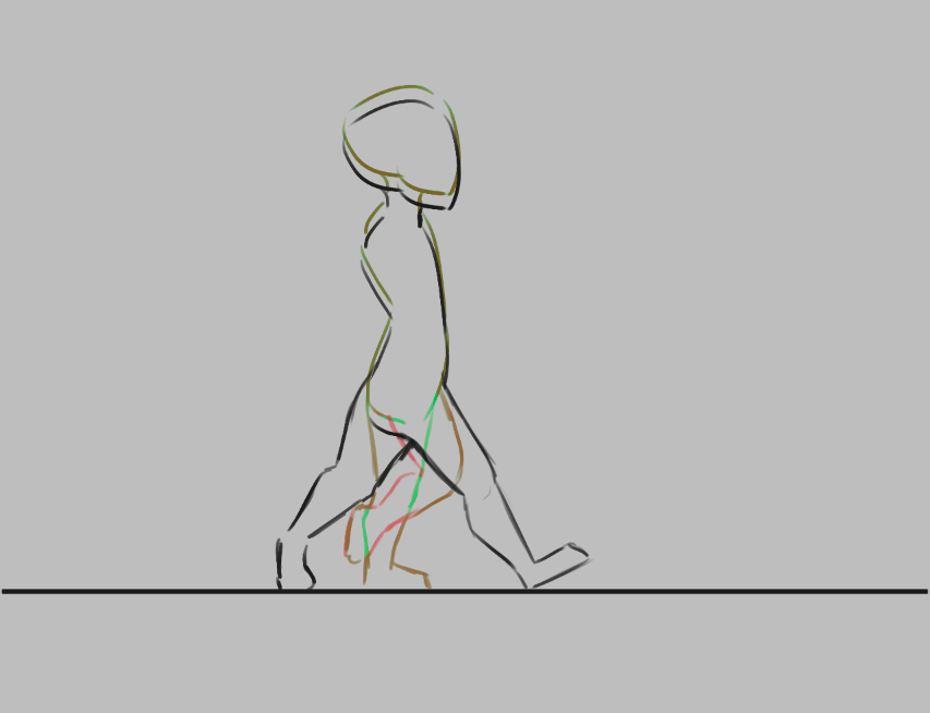 I decided to try out Krita's animation feature for the first time and made  a stickman fight. Any feedback is welcome. : r/krita