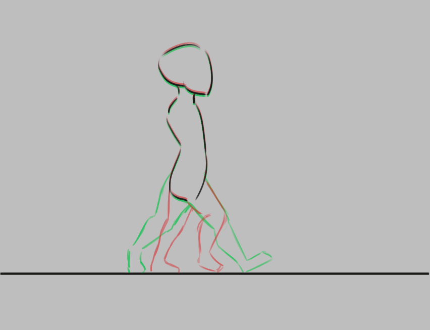 I decided to try out Krita's animation feature for the first time and made  a stickman fight. Any feedback is welcome. : r/krita