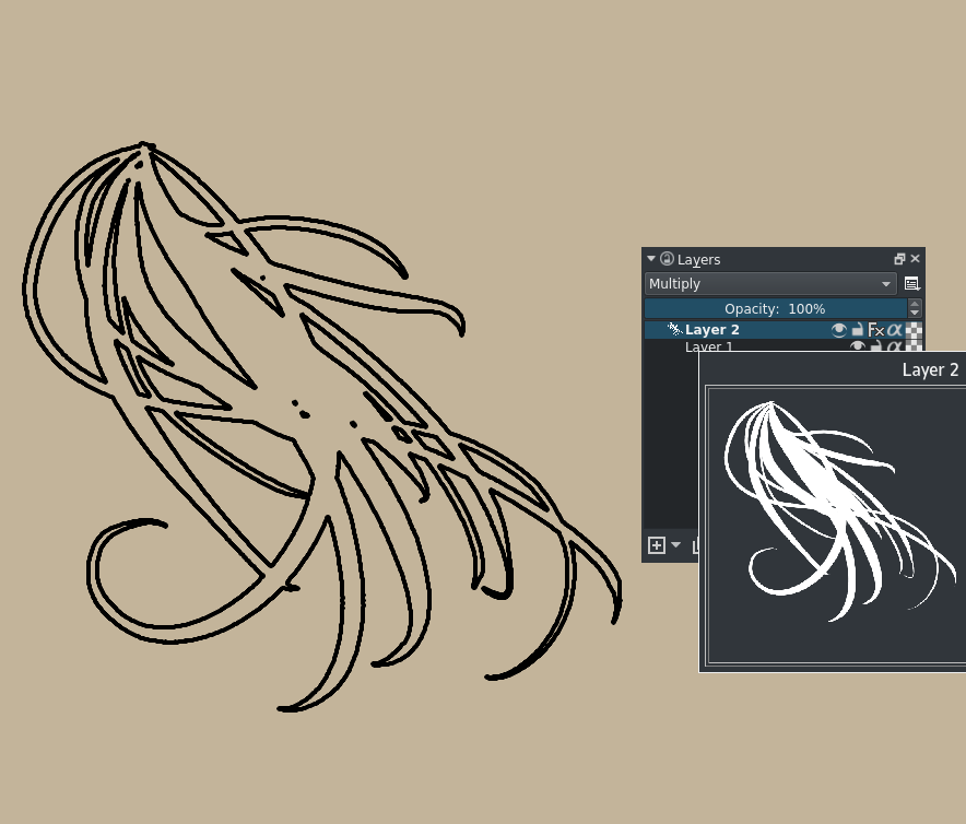 Brush-tips:Outline — Krita Manual 5.2.0 documentation