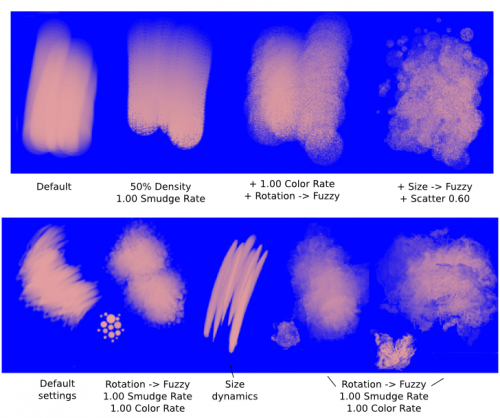 krita blend tool