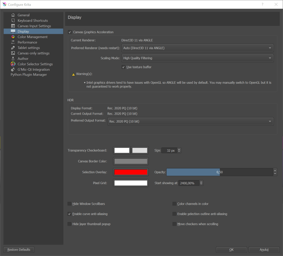 reddit krita uses a lot of memory