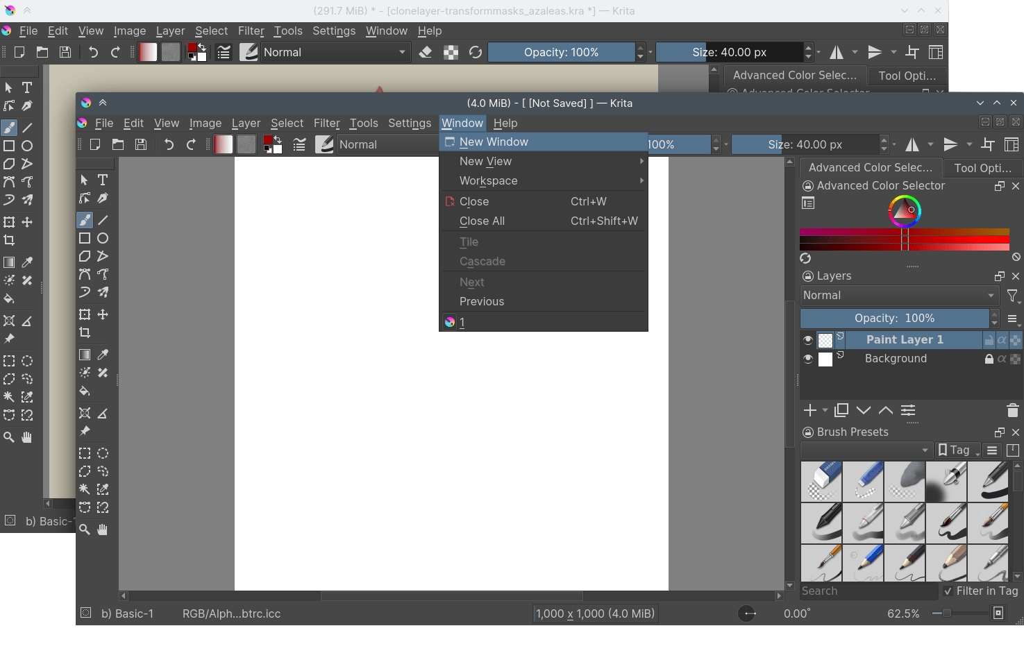 Show and edit content outside the canvas - Feature Requests - Krita Artists