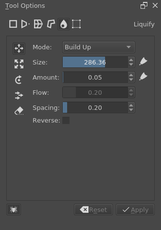 krita deselect