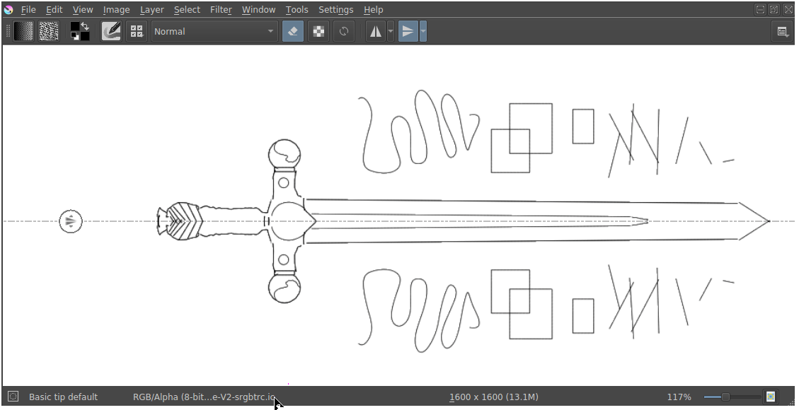 krita mirror tool