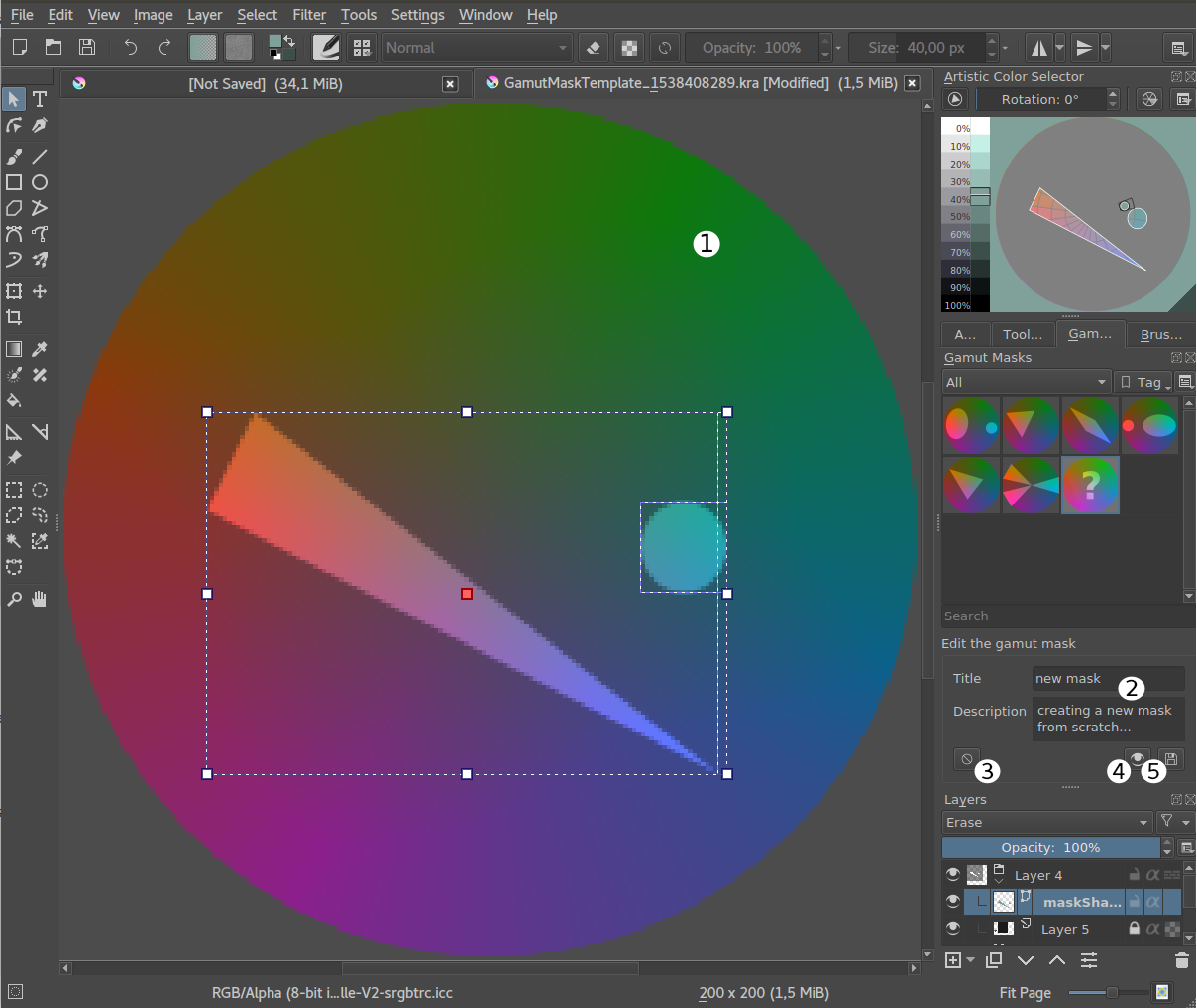 Maschere del gamut — Krita Manual 5.2.0 documentazione