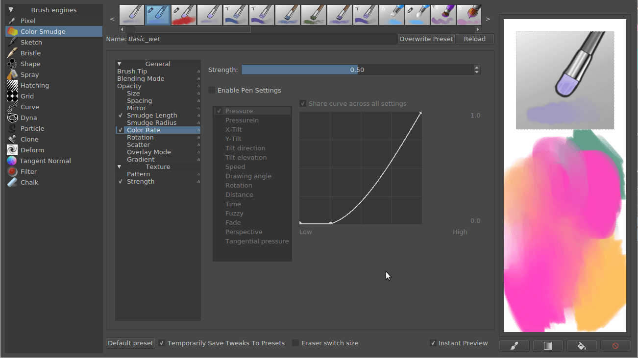 Switch off sensors for color rate.