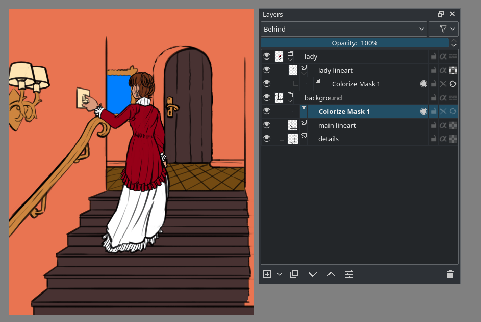 krita clipping mask